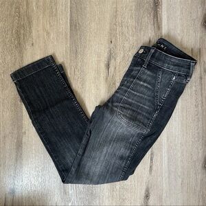 White House Black Market Dark Gray Skinny Jeans